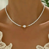 Minimal Pearl Necklace