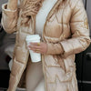 Eliza | Elegant winter coat with hood and padding