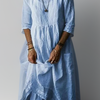 Katie - Summer Pleated Midi Dress