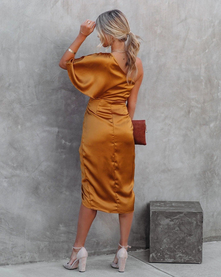 Maelle - Elegant Midi Dress