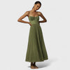 Isabella | Premium Midi Dress in Pleated Tulle