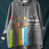 Indie | Bohemian Peace Print Women's Shirt