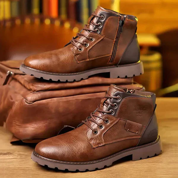 Brody | Lace-Up Boots Made of Durable Leather
