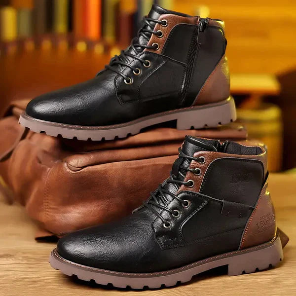 Brody | Lace-Up Boots Made of Durable Leather