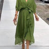 Lucinda | Elegant Flowing Luxe Chiffon Dress