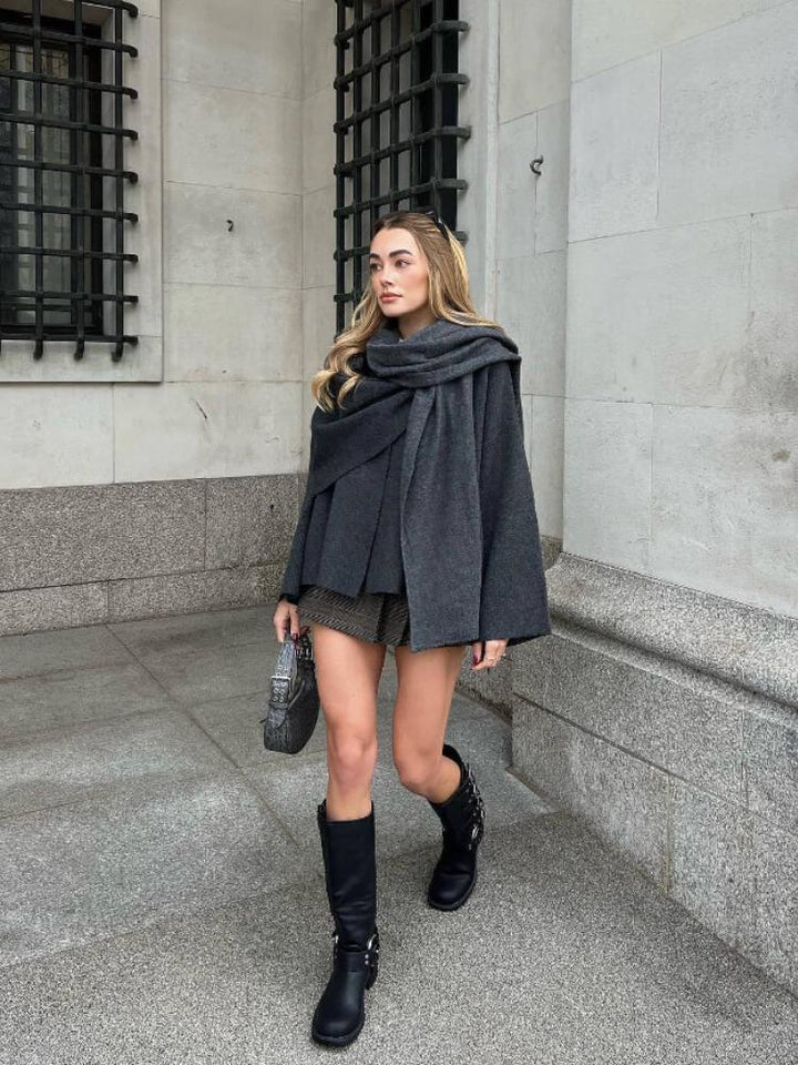 Avery™ - Stylish Luxury Cape Coat