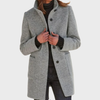 Vintora™ – Retro Women's Windbreaker with Buttons and Stand-Up Collar
