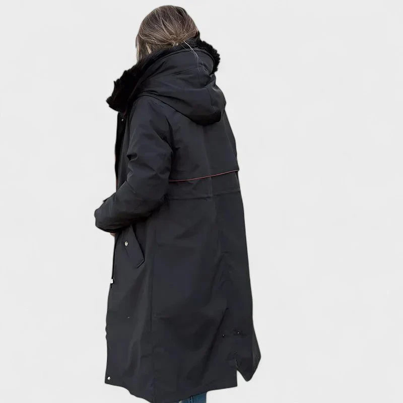 Frostra™ – Autumn Jacket with Hood and Soft Collar