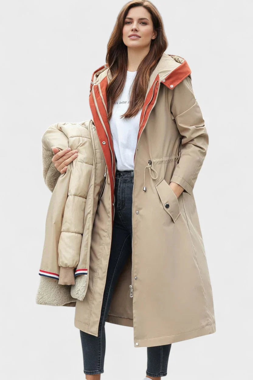 Frostra™ – Autumn Jacket with Hood and Soft Collar – Nelson & Parker ...